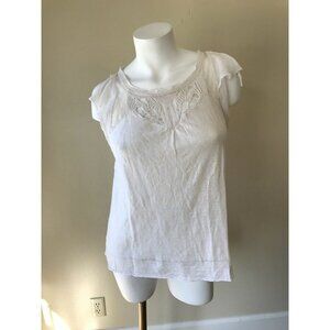 ATHE By VANESSA BRUNO Size 3 Knit Crochet Top